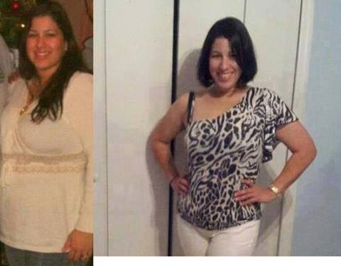 Jill's Skinny Fiber Before & After